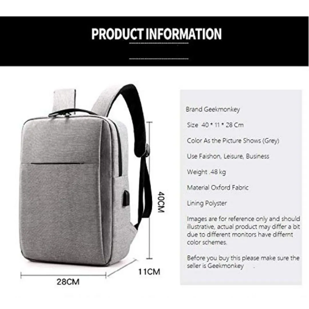 USB Charging Laptop Bag | Backpack for Colleges