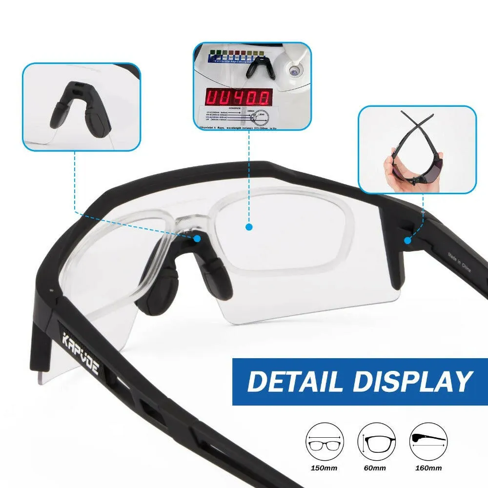 UV400 Sport Eyewear Mountain Bike Sport Cycling Glasses Outdoor Cycling Goggles  Men Cycling Sunglasses MTB Sunglasses 1lens