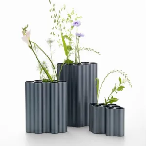 Vitra Nuage Vase Steel Blue