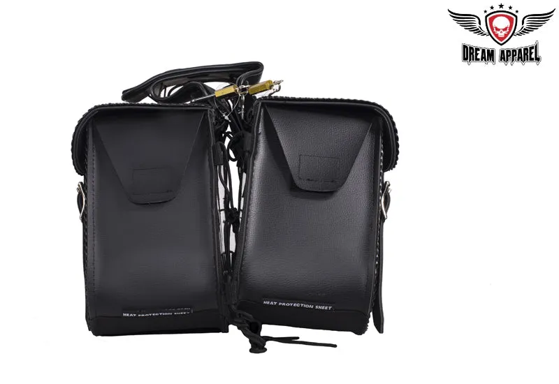 Waterproof PVC Motorcycle Saddlebag with Gun Holsters