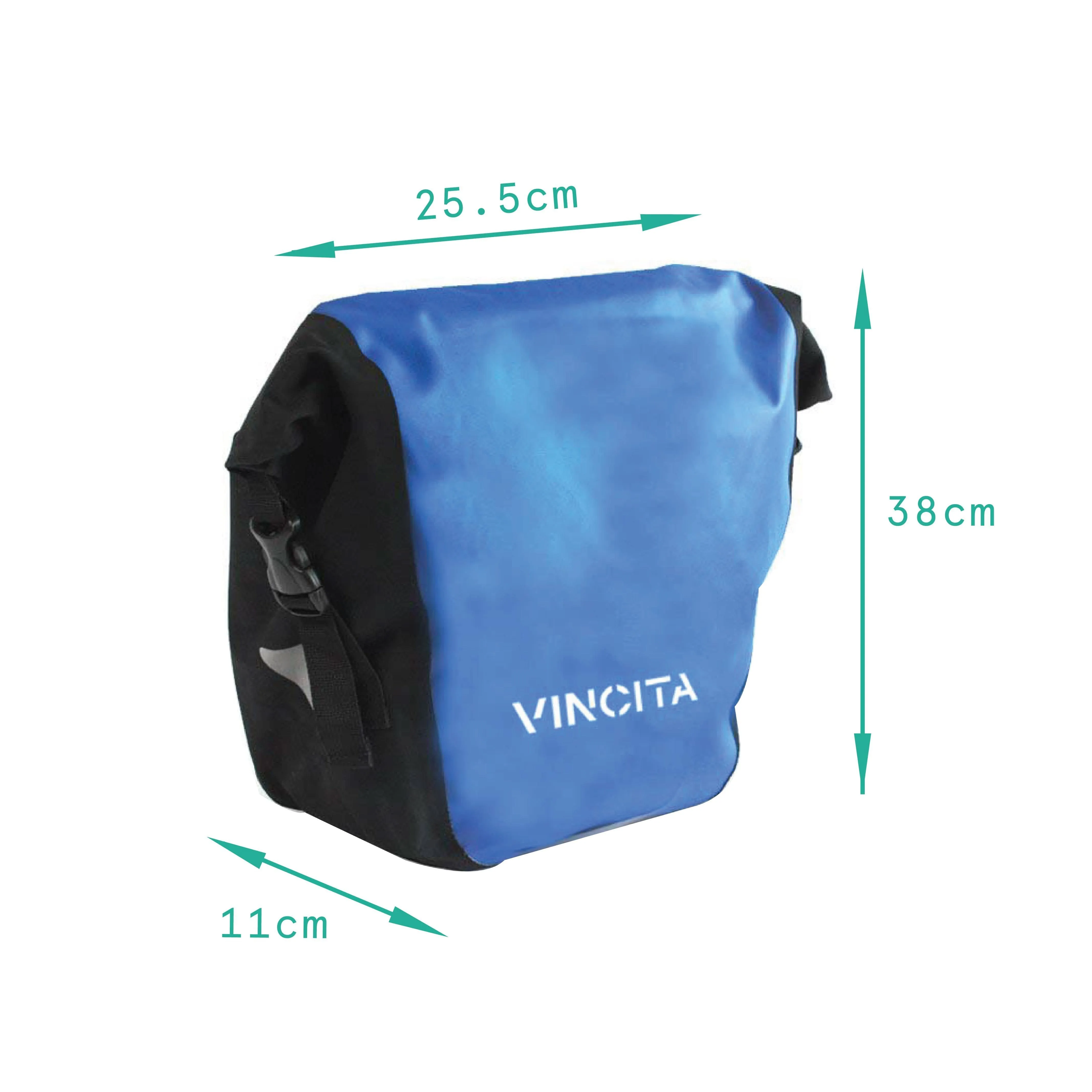 Waterproof Small Pannier (Pair) - Vincita Standard Clip