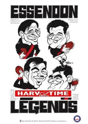 WEG Essendon Legends Poster