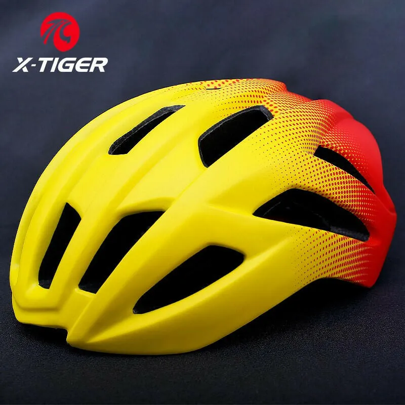 X-TIGER Bicycle Helmet Man Women LED Light Helmet Road MTB Bike Helmet Sport Safe Hat Riding Bicycle Sports Motorcycle Helmet