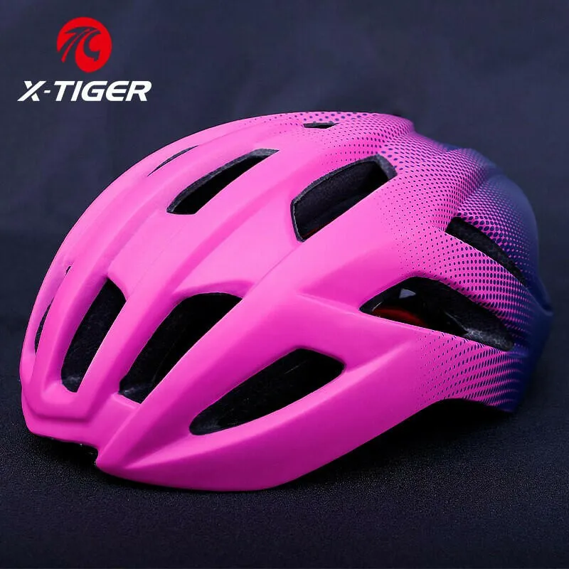 X-TIGER Bicycle Helmet Man Women LED Light Helmet Road MTB Bike Helmet Sport Safe Hat Riding Bicycle Sports Motorcycle Helmet